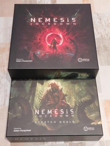 Nemesis Lockdowm + stretch goals + geverfde mini's