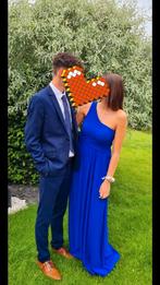 Je vends ma superbe robe de bal bleu électrique, taille S !, Ophalen of Verzenden, Zo goed als nieuw, Blauw