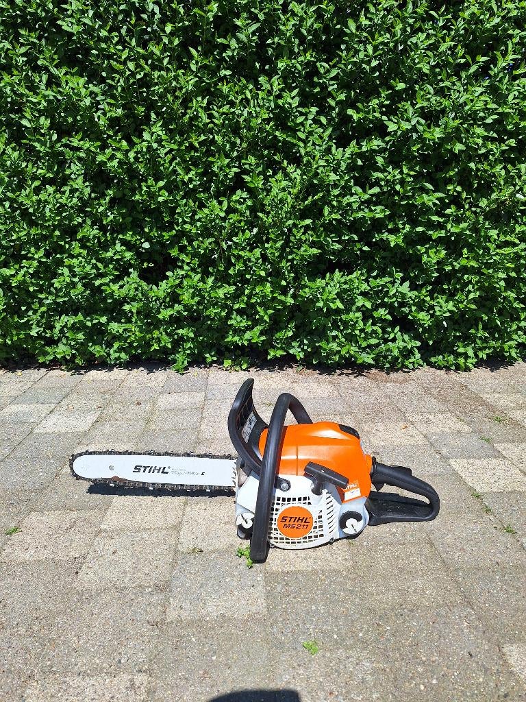 Kettingzaag Stihl ms211, Jardin & Terrasse, Outils à main, Enlèvement, Utilisé, Stihl