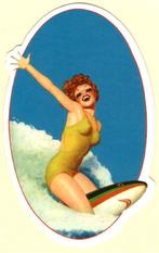 Pin Up Girl sticker #215, Verzamelen, Verzenden, Nieuw