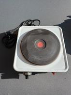 Elektrische kookplaat, Elektronische apparatuur, Kookplaten, Gebruikt, 3 kookzones of minder, Ophalen of Verzenden, Vrijstaand