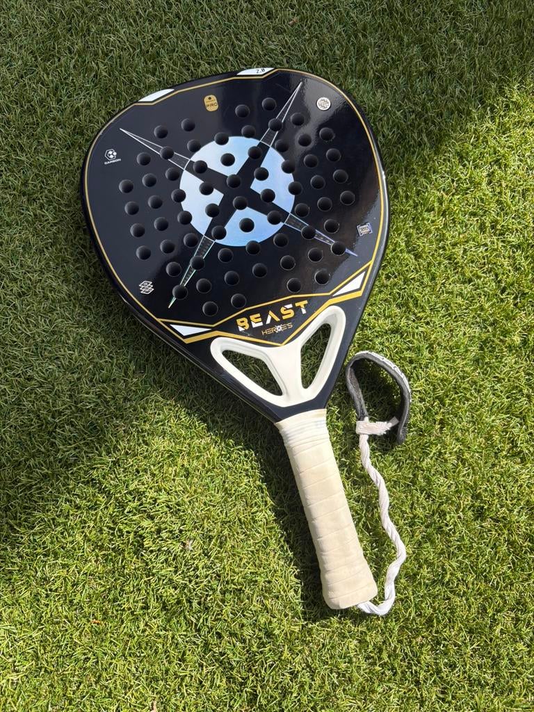 Heroe's Beast ex test padel racket in perfecte staat, Ophalen of Verzenden, Zo goed als nieuw, Padelracket