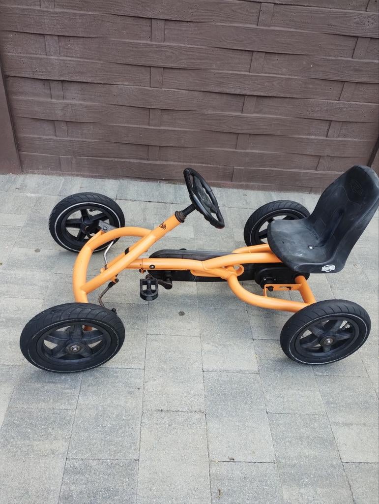 Gocart/ skelter BUDDY BERG zie foto's, Kinderen en Baby's, Ophalen, Gebruikt, Berg, Vrijloopautomaat