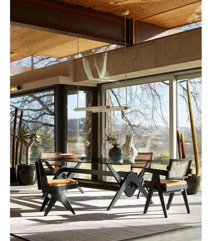 Cassina Longplane eettafel 350cm + 8x Capitol stoelen NIEUW, Huis en Inrichting, Complete eetkamers, Nieuw, Ophalen