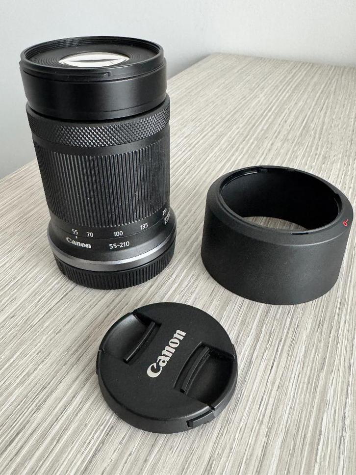 Canon RF-S 55-210mm F/5-7.1 IS STM, TV, Hi-fi & Vidéo, Photo | Lentilles & Objectifs, Comme neuf, Autres types, Zoom, Enlèvement