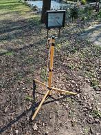 Lamp op driepoot, Ophalen, Gebruikt, Lamp, Met statief