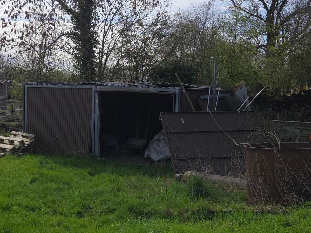 Garage métallique horman 3 Garages, Enlèvement