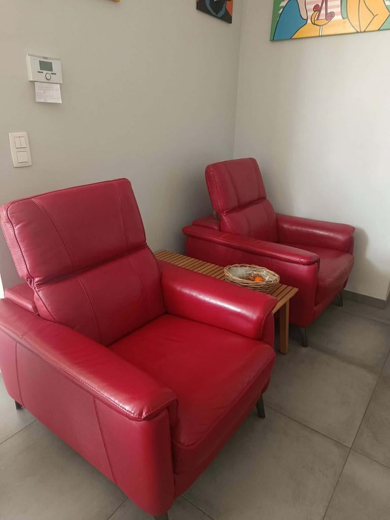 Fauteuils individuel ,2 fauteuils prix pour les 2, Maison & Meubles, Fauteuils, Enlèvement, Métal