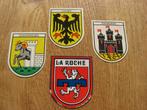 Autocollants Aix-la-Chapelle Edinburgh La Roche Schaffhouse, Enlèvement ou Envoi, Neuf, Autres types