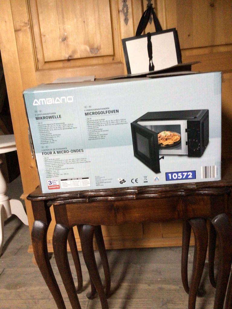 Nieuwe microgolfoven., Elektronische apparatuur, Microgolfovens, Ophalen, Nieuw, Vrijstaand, Microgolfoven