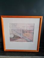 Christian Straetling - schilderij ´Pluit´ - 122/150, Antiek en Kunst, Ophalen