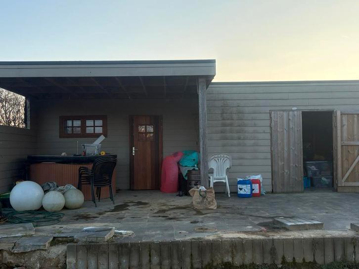 Poolhouse/tuinberging MAG SNEL WEG!, Tuin en Terras, Tuinhuizen, Gebruikt, Tuinhuis, Ophalen