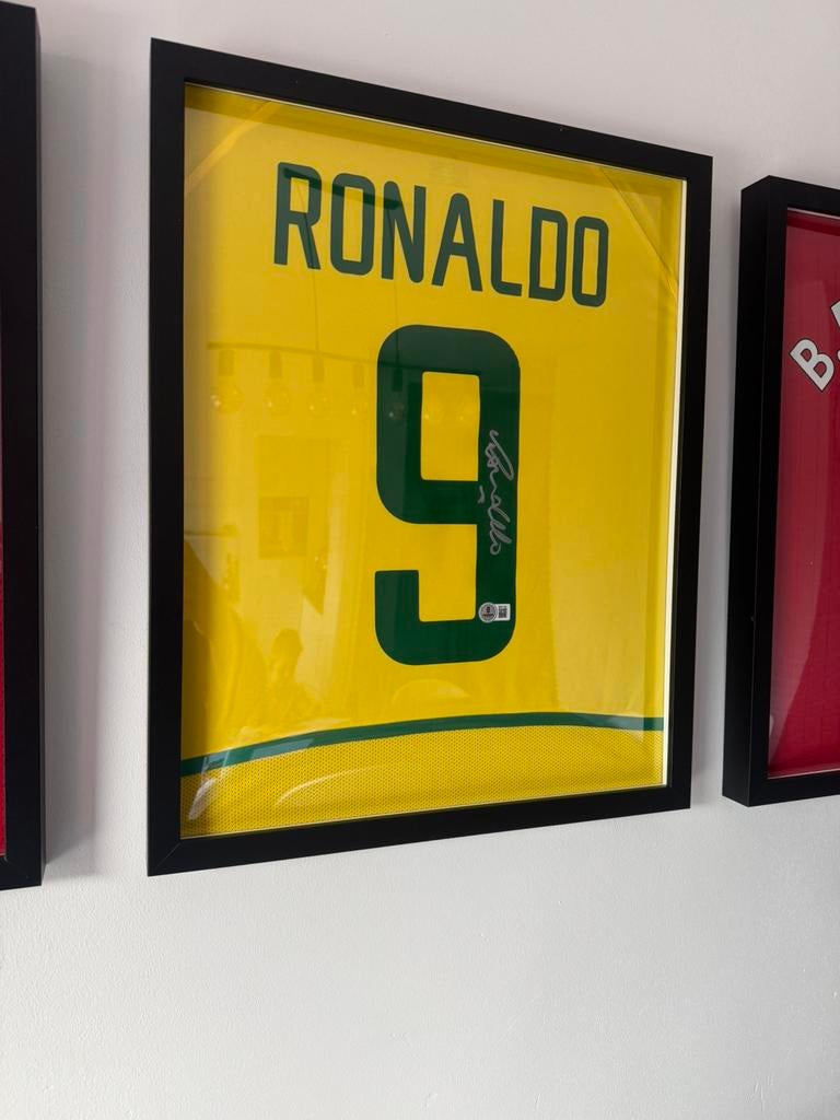 Ronaldo signed jersey inc coa beckett, Verzamelen, Ophalen, Zo goed als nieuw, Shirt