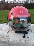 Casque moto/Medium/Rouge/Duraleu/, Vélos & Vélomoteurs, Enlèvement ou Envoi, M, Comme neuf, Femme