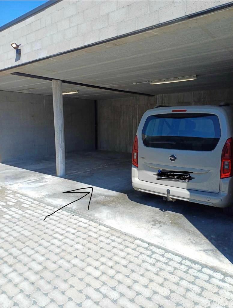 À vendre - place de parking couverte à Montaigu, Immo, Garages & Places de parking, Province du Brabant flamand