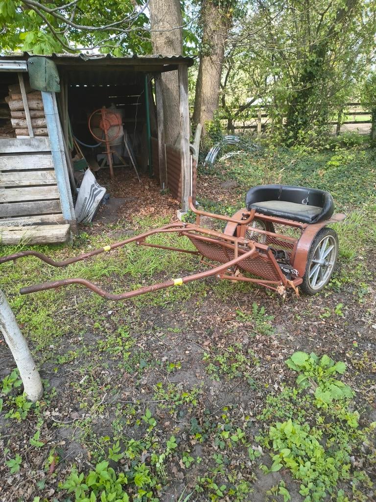 Mini koets te koop met getuig, Gebruikt, Sulky, Pony