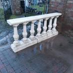 Zwaar antieke stenen ballustrade uit 2 stukken Lengte 2m, Ophalen, Gebruikt