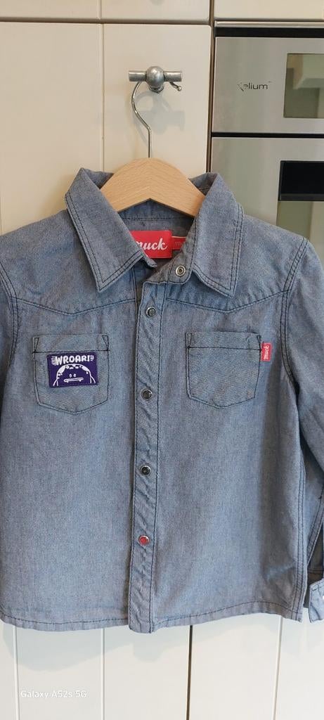 Jeanshemd merk Muck, Enfants & Bébés, Vêtements enfant | Taille 110, Enlèvement