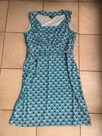 Leuke blauw - witte jurk - Maat 40 ( JBC ), Enlèvement ou Envoi, Taille 38/40 (M), Bleu