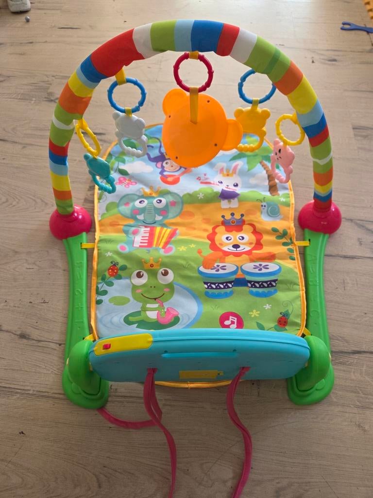 Speelmat met piano, Ophalen