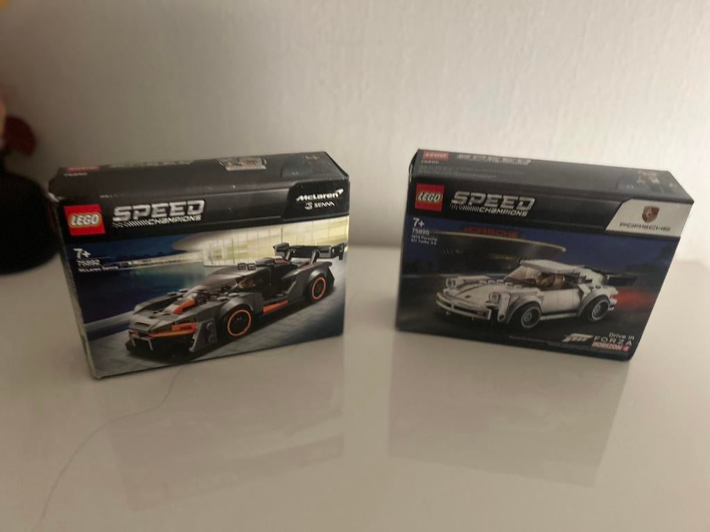 LEGO Speed Champions Porsche + McLaren set, Kinderen en Baby's, Speelgoed | Duplo en Lego, Lego, Zo goed als nieuw, Compleet, Speed Champions