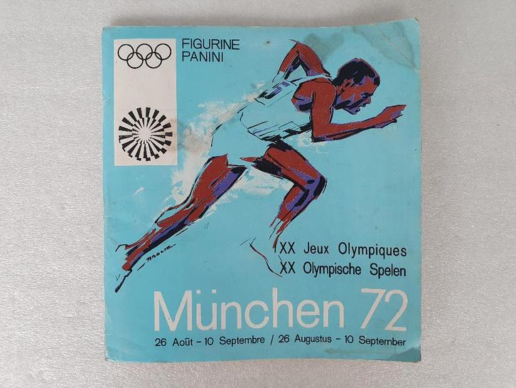 Stickeralbum Panini: Munchen '72, Verzamelen, Stickers, Gebruikt, Sport, Ophalen of Verzenden