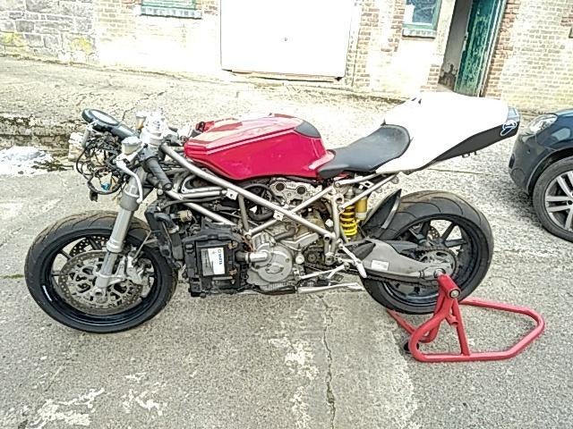ducati 999 circuit, 2 cilinders, Sportuitlaat, Occasion, Super Sport