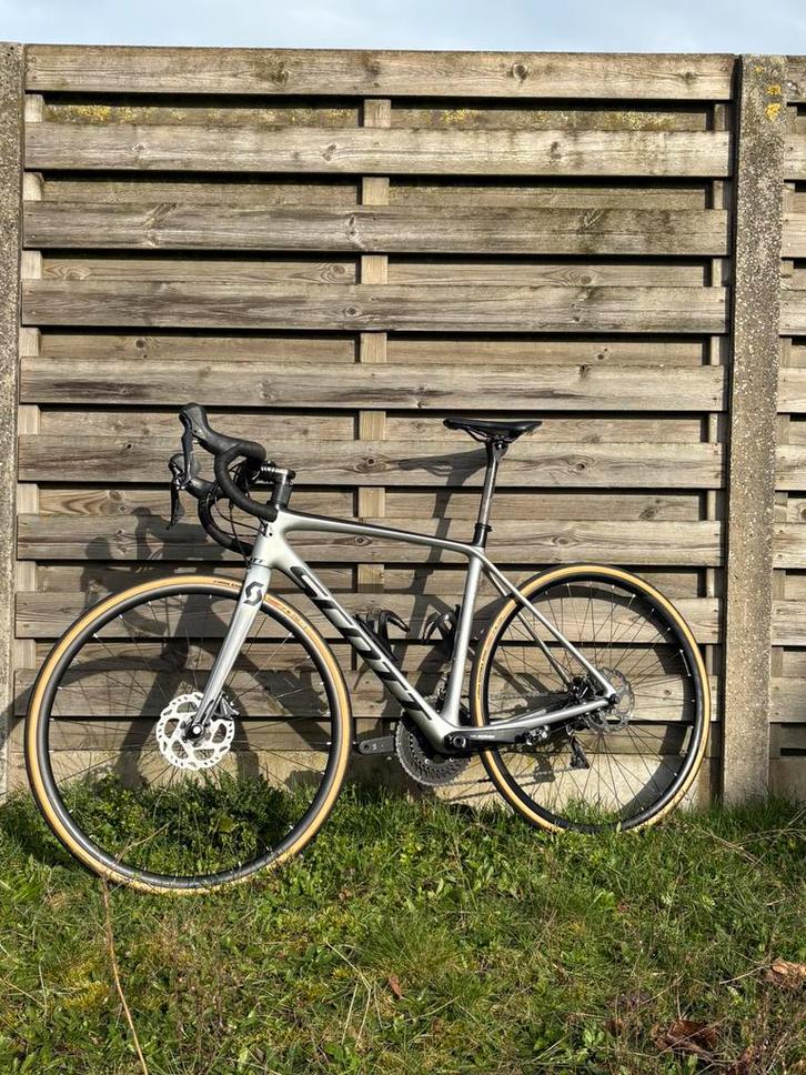 Scott addict 20 disc 52/s, Fietsen en Brommers, Fietsen | Racefietsen, Zo goed als nieuw, Heren, Overige merken, 15 tot 20 versnellingen