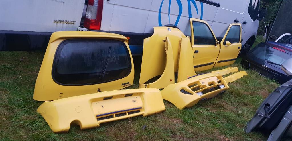 FIAT SEICENTO SPORTING VOORBUMPER +ACHTERBUMPER +VOORSCHERME, Autos : Pièces & Accessoires, -, Utilisé, -, Avant