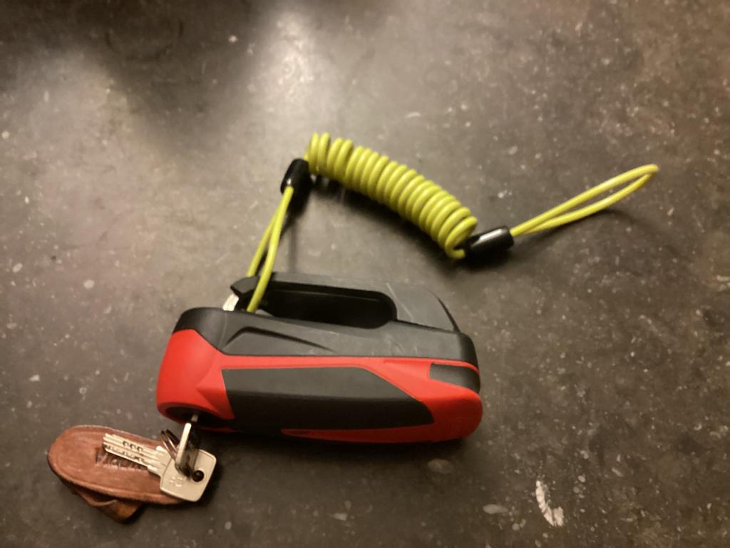 Nieuw remschijfslot ABUS Detecto 7000RS., Ophalen, Nieuw