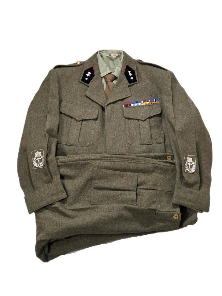 ABL Battle dress Genie WO II veteraan., Collections, Objets militaires | Général, Enlèvement ou Envoi