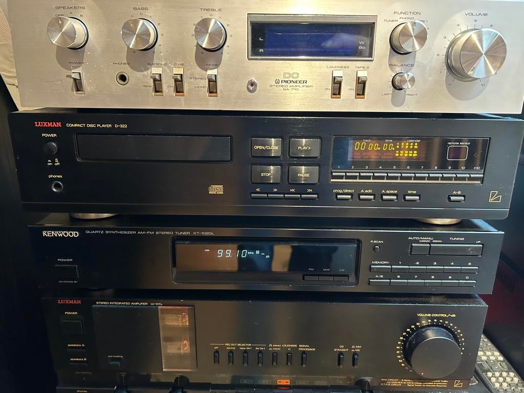 ampli Luxman LV 107 U, TV, Hi-fi & Vidéo, Enlèvement, Reconditionné