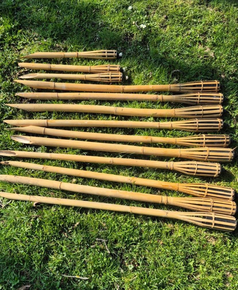 13 Tuinfakkels, Jardin & Terrasse, Torches, Enlèvement, Utilisé