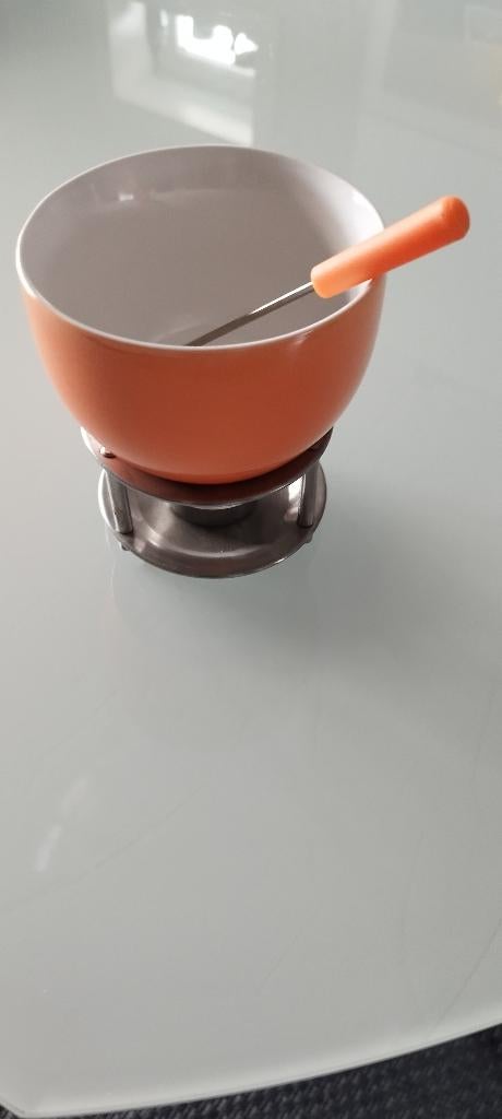fondue aux chocolats, Enlèvement ou Envoi, Comme neuf, Brûleur, Service à fondue