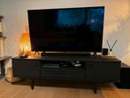 Modern zwart TV-meubel met lades en opbergruimte, Ophalen, 150 tot 200 cm, Zo goed als nieuw, Minder dan 100 cm