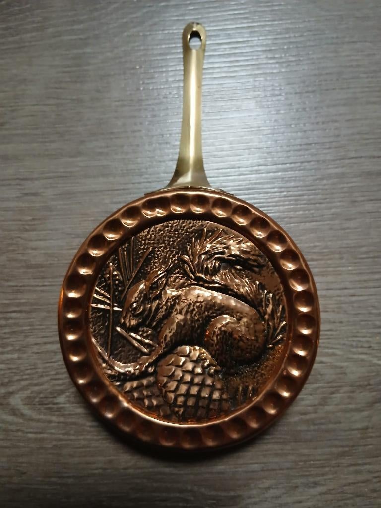 Mini poêle en cuivre, Ophalen, Koper