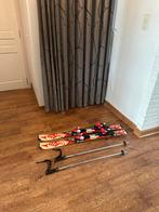 Atomic ski’s 110 cm + Rossignol rpm skistokken 90 cm, Sport en Fitness, Skiën en Langlaufen, Ophalen, Gebruikt, 100 tot 140 cm