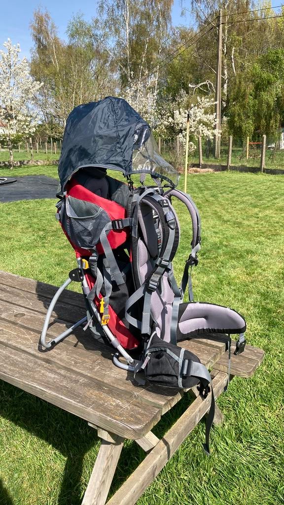 Deuter kid comford 2, Gebruikt, Overige typen, Rug, Ophalen