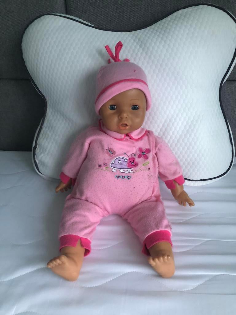 Babypop 45 cm groot, Ophalen, Gebruikt, Babypop