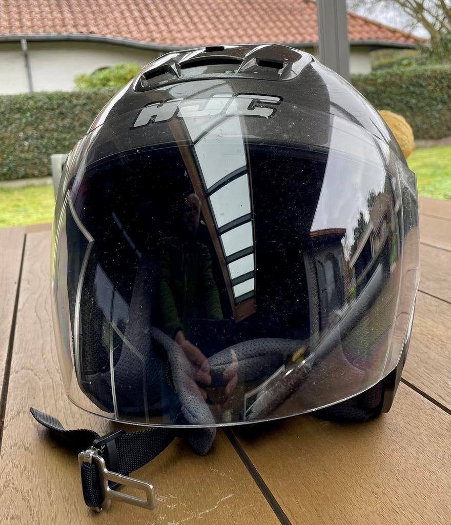 Helm goede staat, Vélos & Vélomoteurs, Casques de cyclomoteur, Enlèvement, Comme neuf