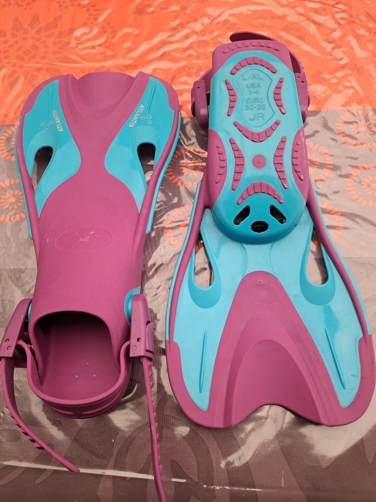 zwemvliezen maat 30-35, Ophalen, Zo goed als nieuw, Snorkelvinnen