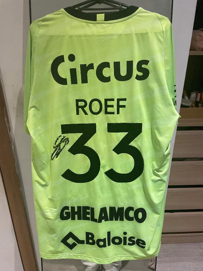 Kaa Gent gesigneerd Davy Roef, Ophalen of Verzenden, Zo goed als nieuw, Shirt
