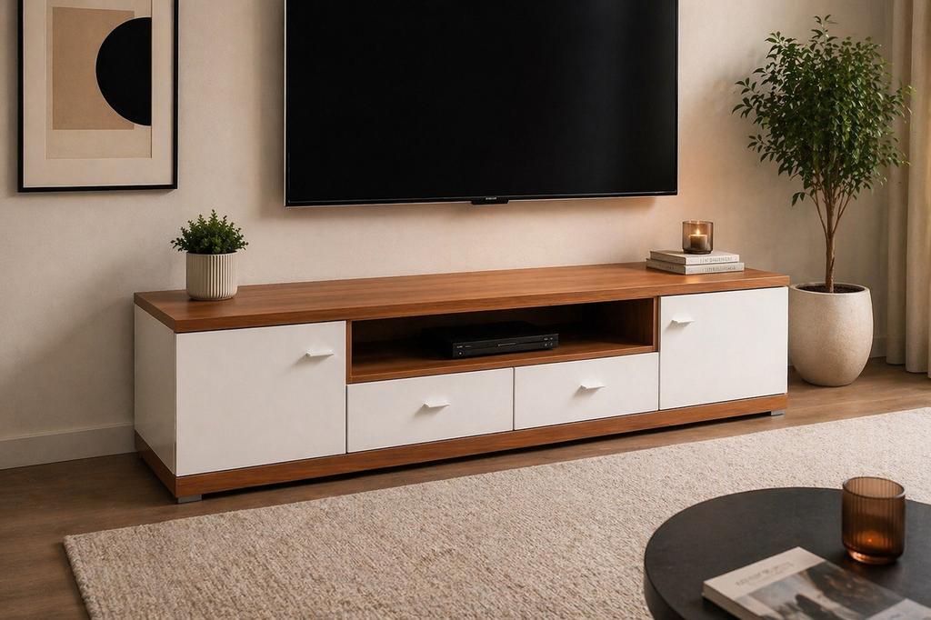 Moderne tv-kast / laag dressoir – netjes en ruim, Enlèvement, Comme neuf