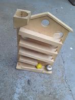 Mini circuit en bois avec sonnette, Kinderen en Baby's, Speelgoed | Racebanen, Ophalen, Gebruikt, Handmatig, Racebaan