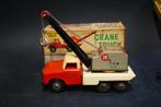 Blikken vintage kraanwagen in originele doos, Ophalen of Verzenden