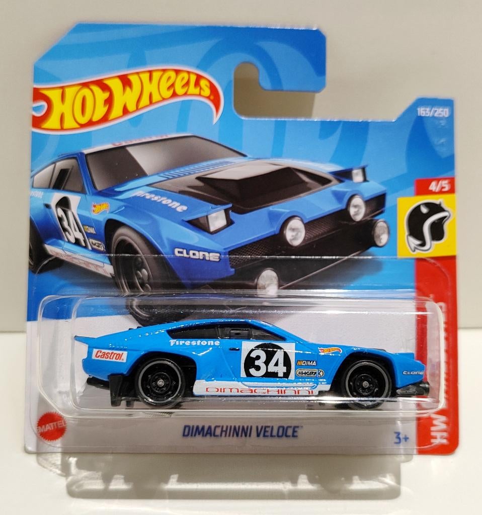 Hot Wheels Dimachinni Veloce Blauw (2022), Enlèvement ou Envoi