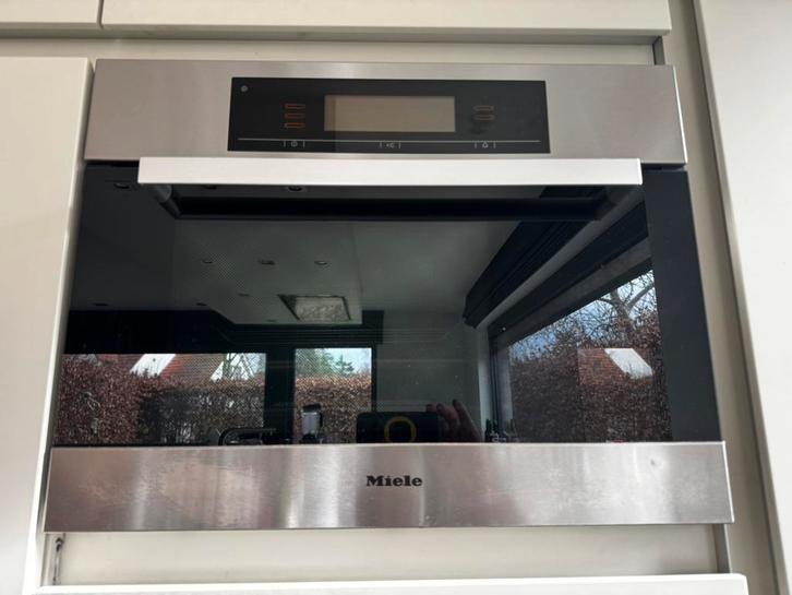 Highend Miele combi stoomoven hete lucht DCG5080 RVS, Elektronische apparatuur, Ovens, Gebruikt, Hete lucht, Ophalen