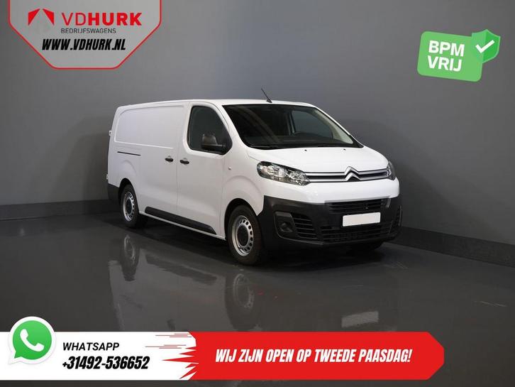 Citroën ë-Jumpy L3 75 kWh 330 km WLTP Snellader/ Carplay/ PD, Auto's, Bestelwagens en Lichte vracht, Bedrijf, ABS, Airconditioning