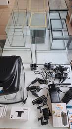Divers aquariums (+ou- 20 litres), éclairage led et filtres, Animaux & Accessoires, Enlèvement, Utilisé