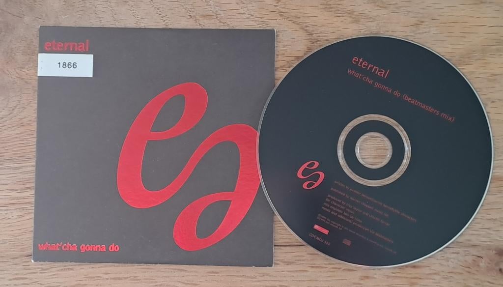 Eternal - What'cha Gonna Do (promo cd), CD & DVD, CD Singles, Utilisé, Pop, 1 single, Enlèvement ou Envoi